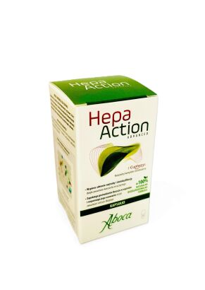 Hepa Action Advanced - wspiera zdrowie wątroby i detoksystację, zapobiega gromadzeniu tłuszczu w wątrobie i wspomaga jego usuwanie - 30 kapsułek