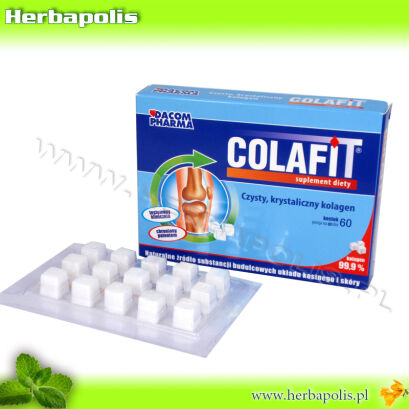 COLAFIT Czysty krystaliczny kolagen 99,9%  60 kostek