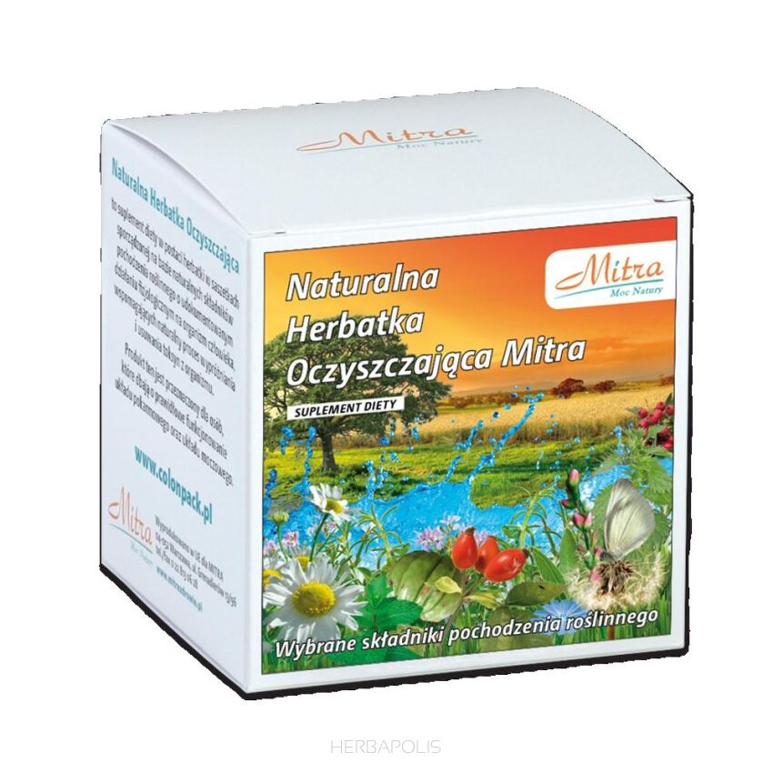 Naturalna Herbatka Oczyszczająca - MITRA - 30 saszetek