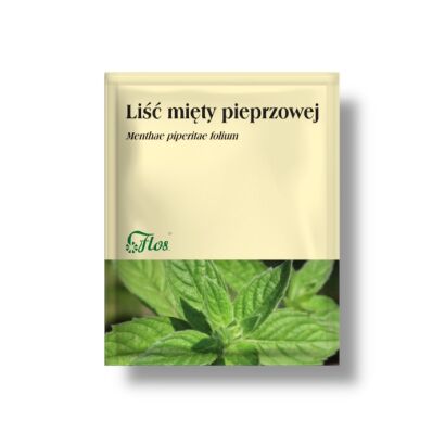 Liść mięty pieprzowej – Menthae piperitae folium - Flos - 50g - środek rozkurczający w zaburzeniach trawiennych
