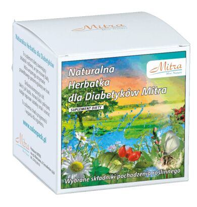Naturalna Herbatka dla Diabetyków - MITRA - 30 saszetek
