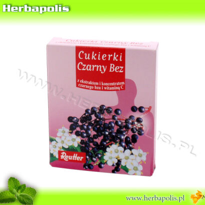 CZARNY BEZ Cukierki  50g