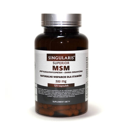 Singularis - naturalna wsparcie dla stawów MSM- 120 kapsułek