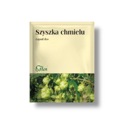 Szyszka chmielu – Lupuli flos- Flos - 50g - w stanach wzmożonego napięcia nerwowego oraz w okresowych trudnościach w zasypianiu