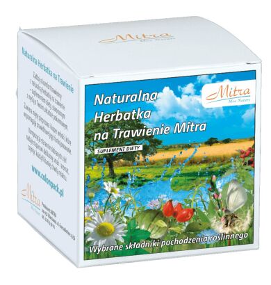 Naturalna Herbatka na Trawienie - MITRA - 30 saszetek