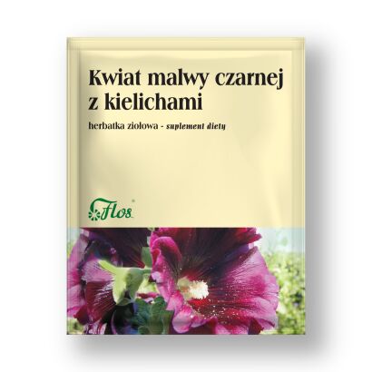 Malwa czarna kwiat z kielichami, herbatka, suplement diety 50 g - Flos