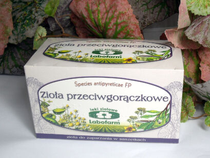 Zioła przeciwgorączkowe- herbata Labofarm