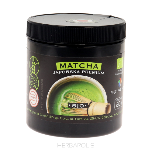 Matcha japońska premium BIO 60 g