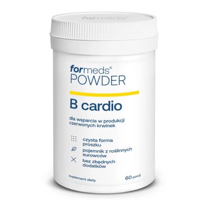 POWDER B cardio - dla wsparcia w produkcji czerwonych krwinek - 60 kapsułek